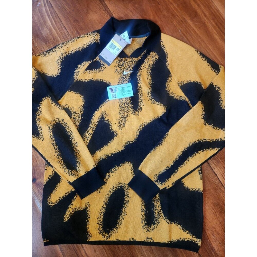 Nike Culture of Football Knit LS Soccer Sweater FD7284-717 Men’s Size Small